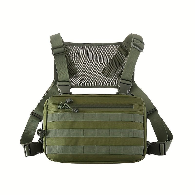 Outdoor Sports Chest Bag Mesh Breathable Chest Bag
