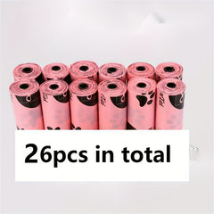 26pcs Dog Poo Bag Pet Poo Bag Convenient Fast EPA Mate