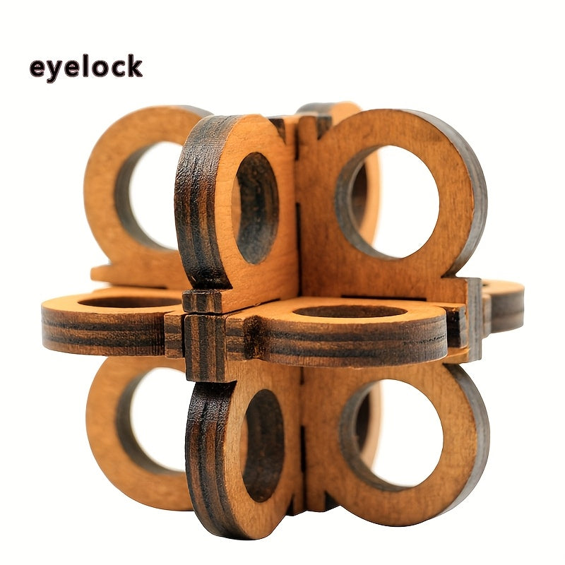 4pcs Brain Teaser Puzzle Locks Adult Party Novelty Toy Gift