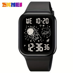 Spaceman Animation Student Watch Waterproof