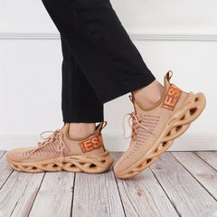 Men's Colorful Lightweight Jogging Shoes Breathable Mesh Comfortable Sneakers