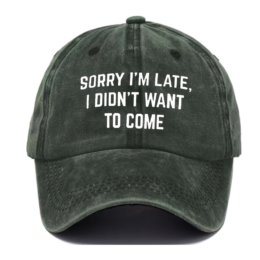 Vintage Baseball Cap Men Women Sun Hat Trucker Hat Outdoor Fishing Hiking