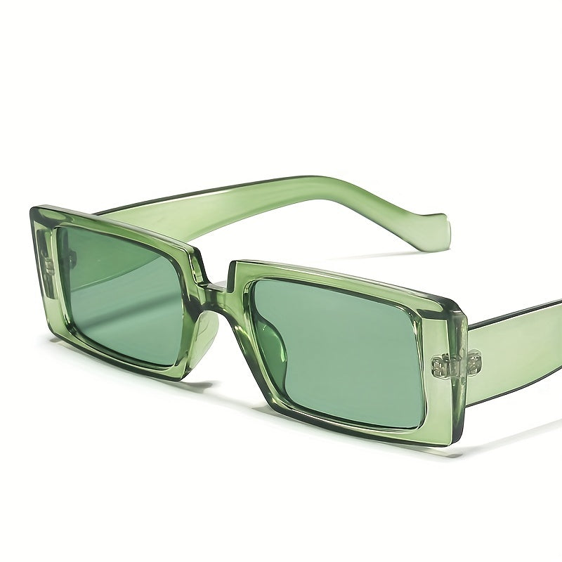 Y2K Rectangle Frame Sunglasses UV400