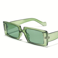 Y2K Rectangle Frame Sunglasses UV400