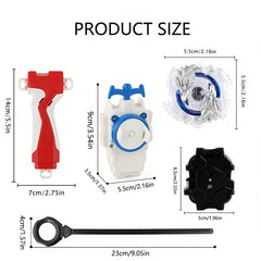 Top Toy Battle Top Disk Set 4-in-1 Combo Handle Launcher