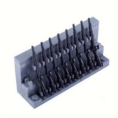 Military Gun Rack Equipment for Small Particle Building Blocks Toy
