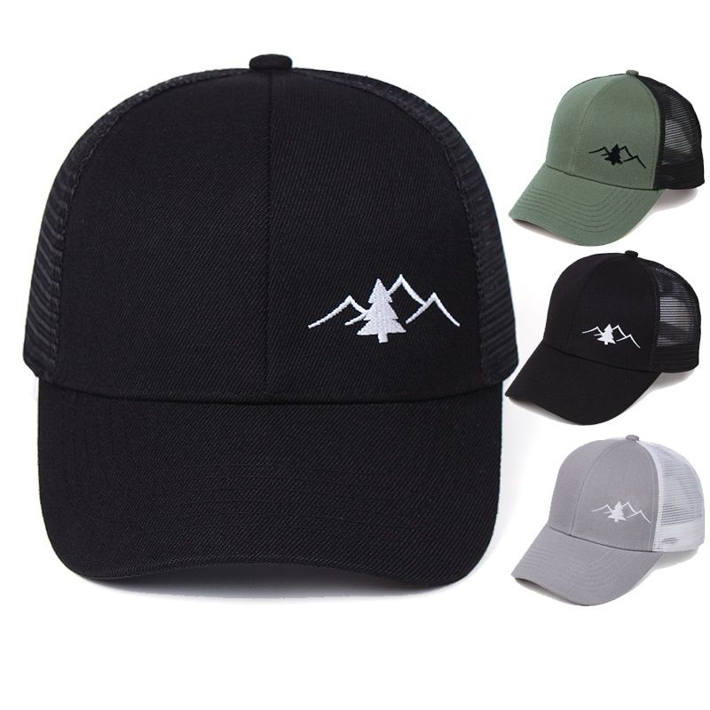 Embroidery Truck Driver Cap Peaked Cap Outdoor Hip hop Skateboard Hat