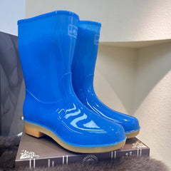 Women's Waterproof High Top Rain Boots Comfortable Outdoor Rain Boots