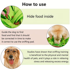 Eco-Friendly Pet Snuffle Mat for Foraging Skills Training