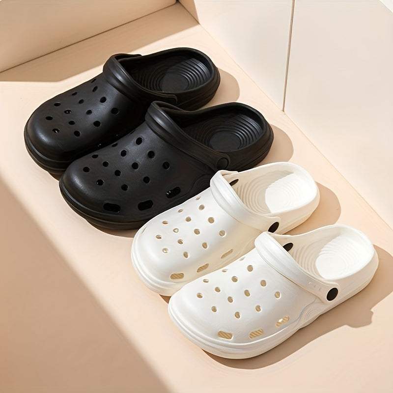 Men's Closed Toe Clogs Slip-On Sandals Soft Sole Walking Shoes