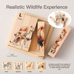Baby Puzzle Animal Puzzle Toys Infant Early Childhood Toys