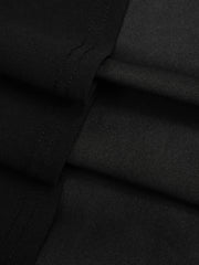 Solid Wideband Waist High Rise A line Mini Skirt
