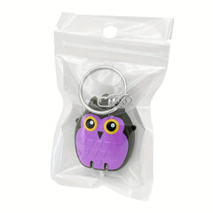 Owl Shape Nail Clippers Stainless Steel Toenail Trimmer Cutter Keychain