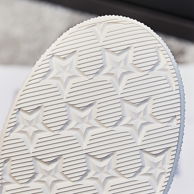 Women's Thick Bottom Sport Shoes Lace Up Board Shoes