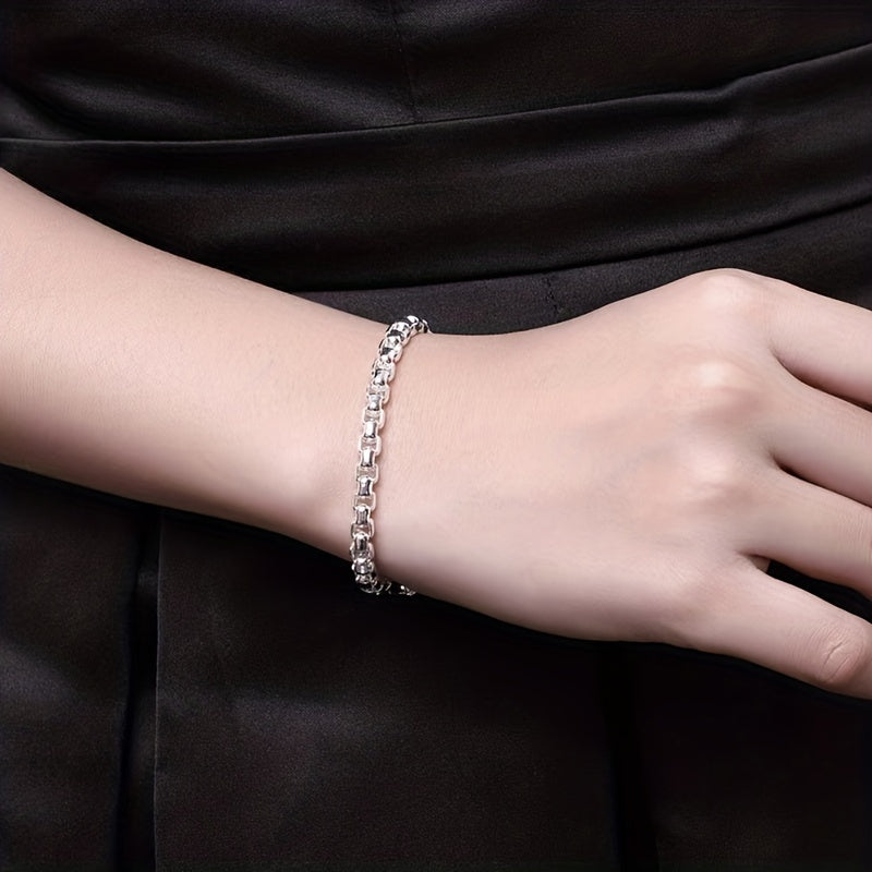 Minimalist Silver Bracelet Jewelry Girls Accessories