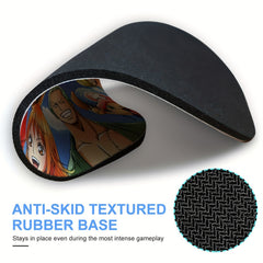 Custom Gaming Mouse Pad for Women and Girls, Round Non-Slip Rubber Mouse Mat