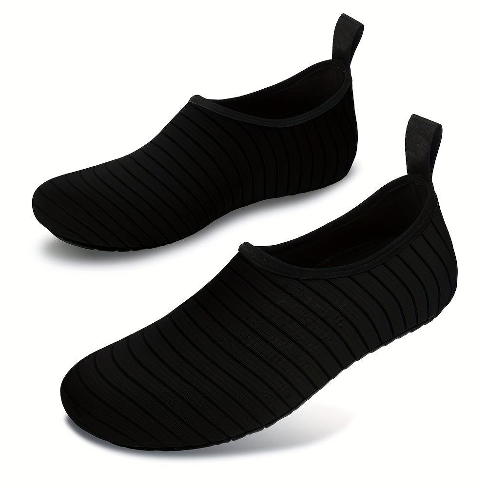 Kids Striped Barefoot Water Shoes Non Slip Aqua Socks