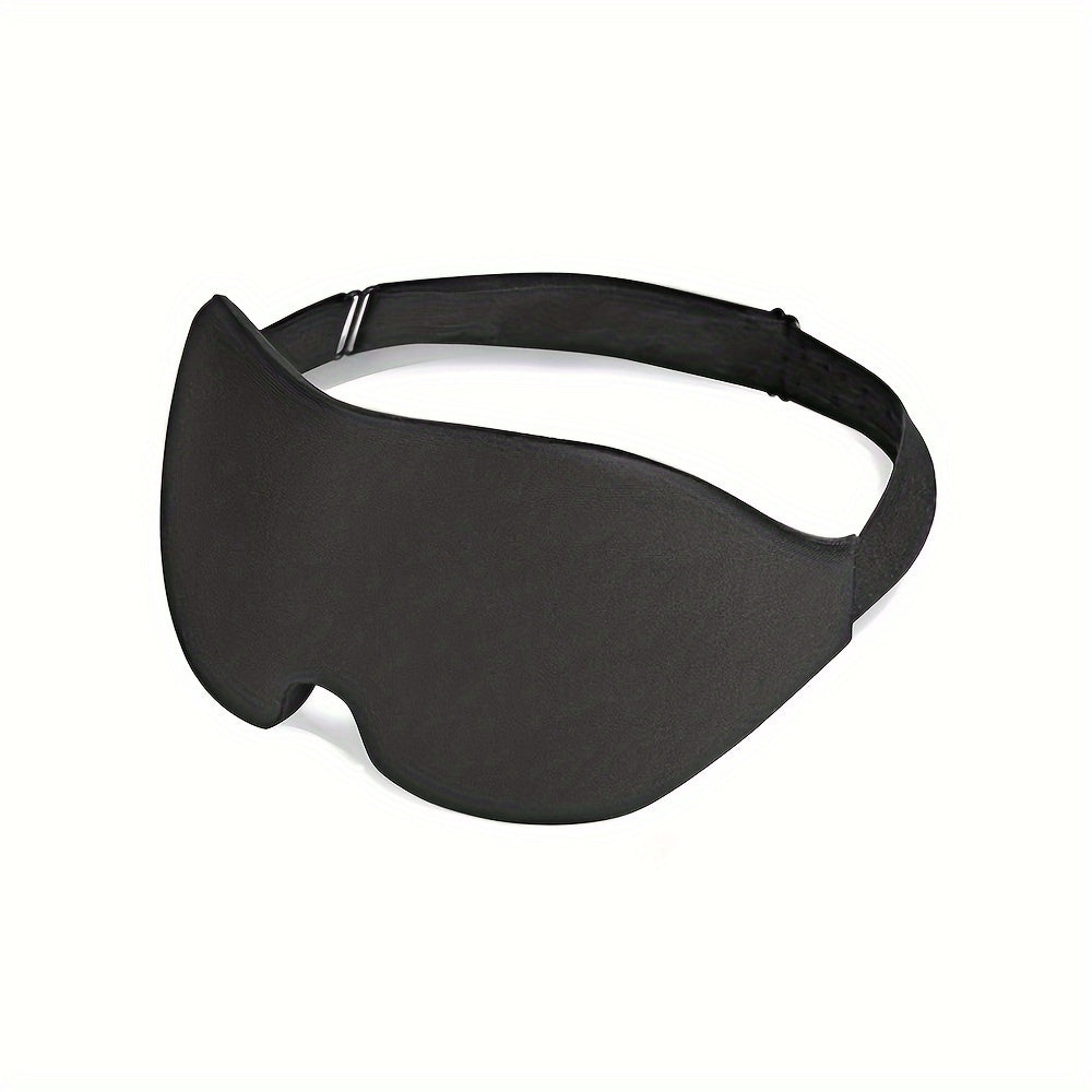4pcs Blackout Eye Mask With Earplugs & Storage Bag 3D Contoured Blindfold