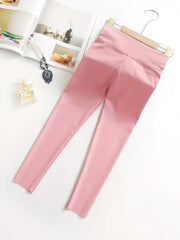 Girls Stretch Athletic Leggings High Waist Yoga Pants Spring Summer