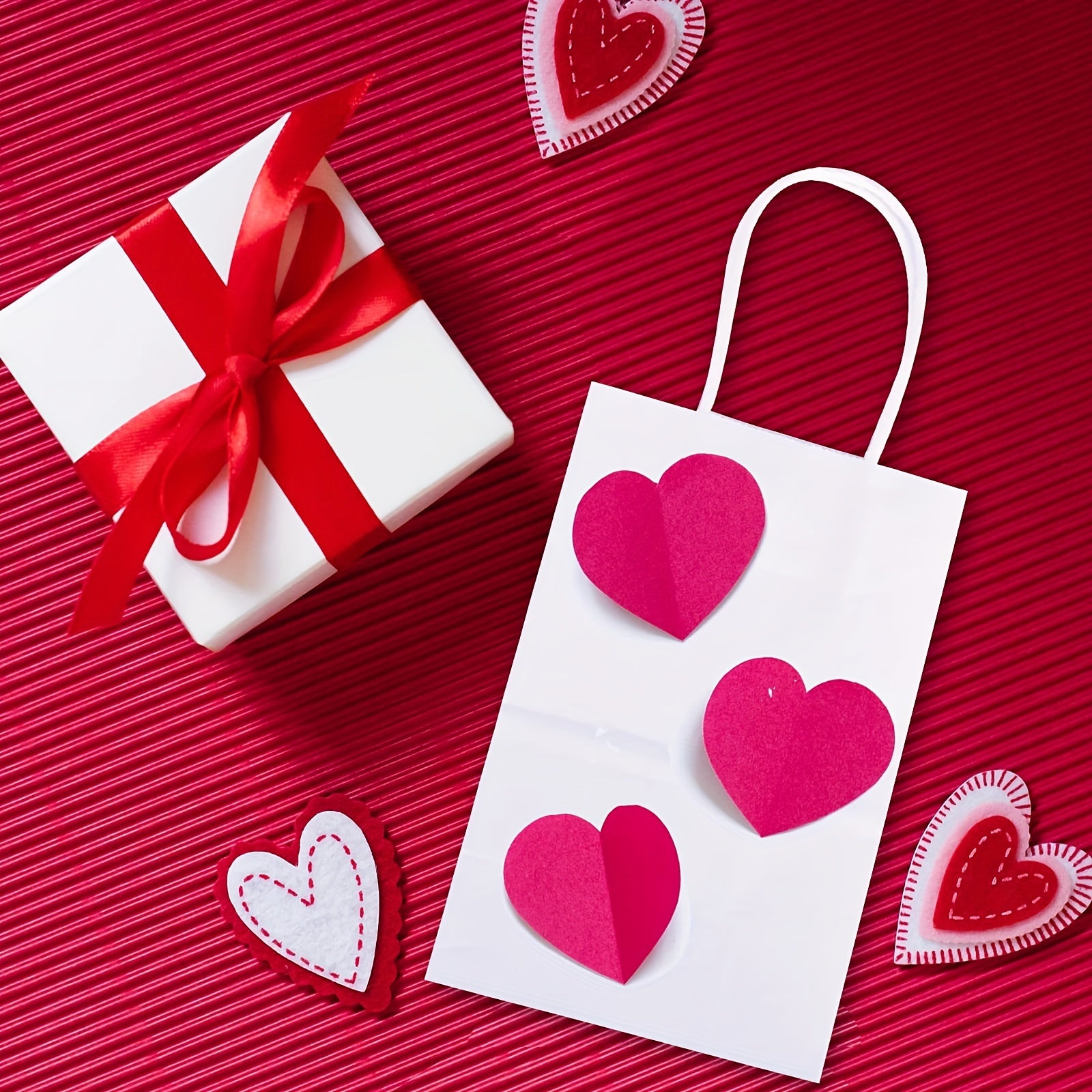 70pc Calf Gift Wrapping Bags with Handles