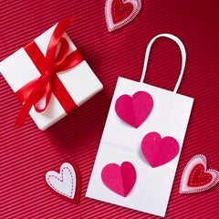 70pc Calf Gift Wrapping Bags with Handles