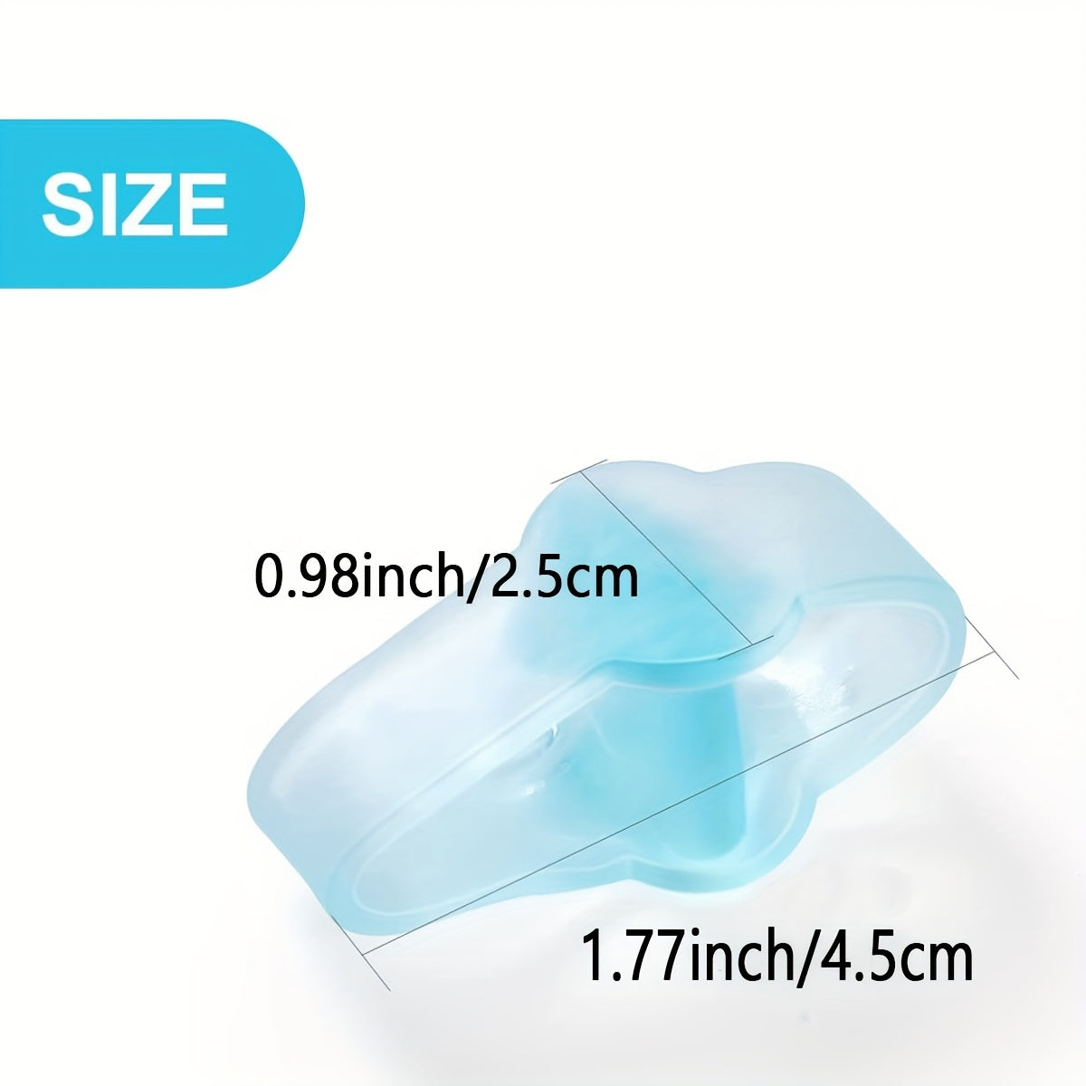 5 Pairs Gel Toe Corrector Toe Separators for Bunion Soft Fit Night Use