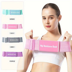 Adjustable Resistance Band Hip Training Band Fitness Squat Yoga Elastic Band