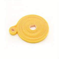 1pc Nylon Cable Tie w/ Hook and Loop Fastener for Home/Office Organization