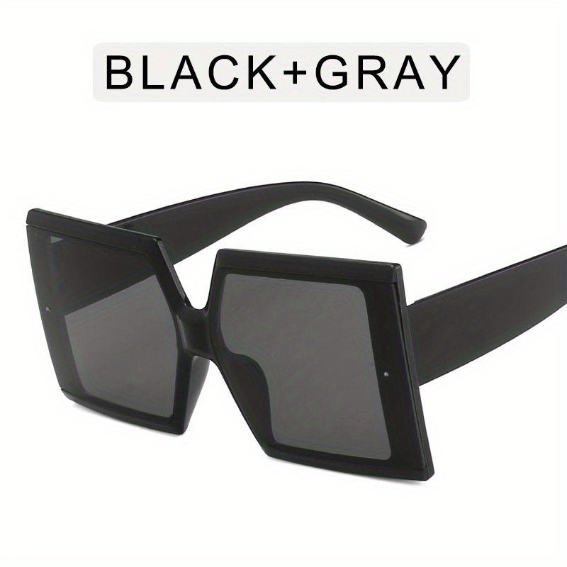 Men's Large Square Frame Sunglasses
