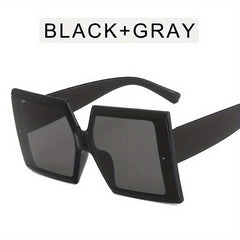 Men's Large Square Frame Sunglasses