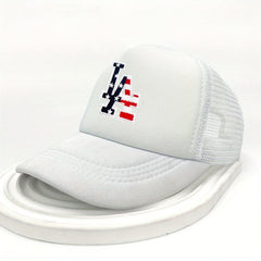 LA Embroidered Unisex Trucker Hat Solid Baseball Cap Dad Hats