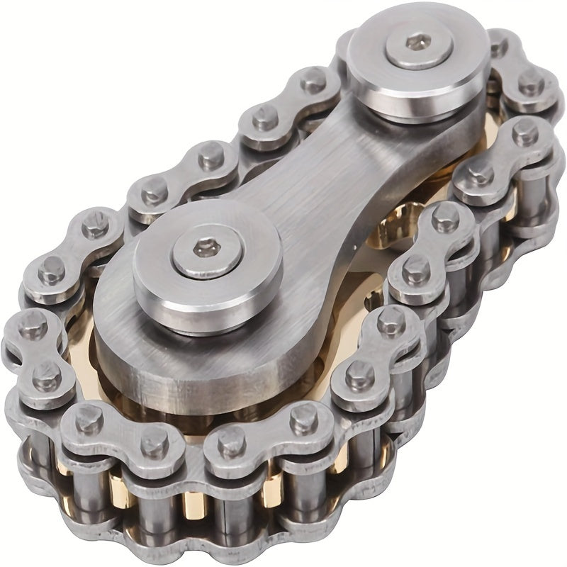 Metal Chain Toothed Metal Fingertip Gyroscope Sensory Toy