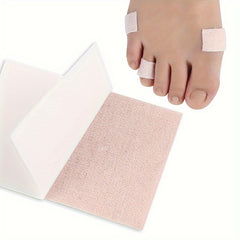 2pcs Self-adhesive Velvet Foot Pads Heel Protectors Insole