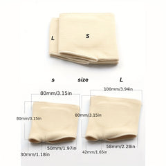 Breathable Non-Slip Forefoot Pad Silicone Anti-Pain Half Palm Pad
