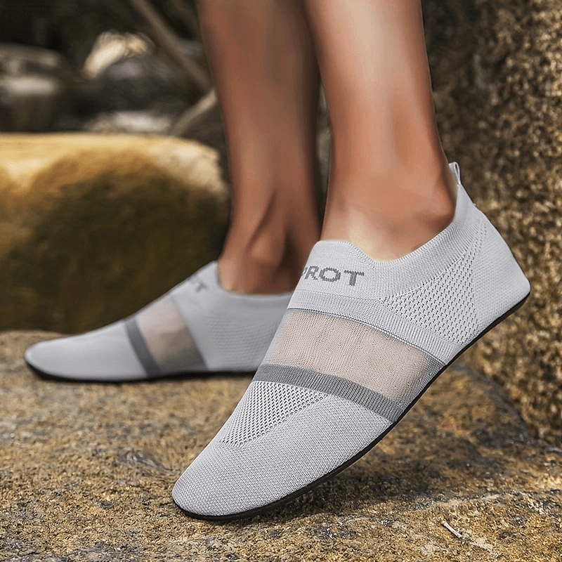 Women's Letter Mesh Water Socks Quick Drying Beach Shoes