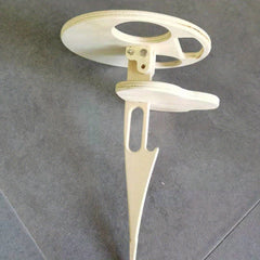 Portable Wine Table w/ Bottle Holders for Sand & Grass
