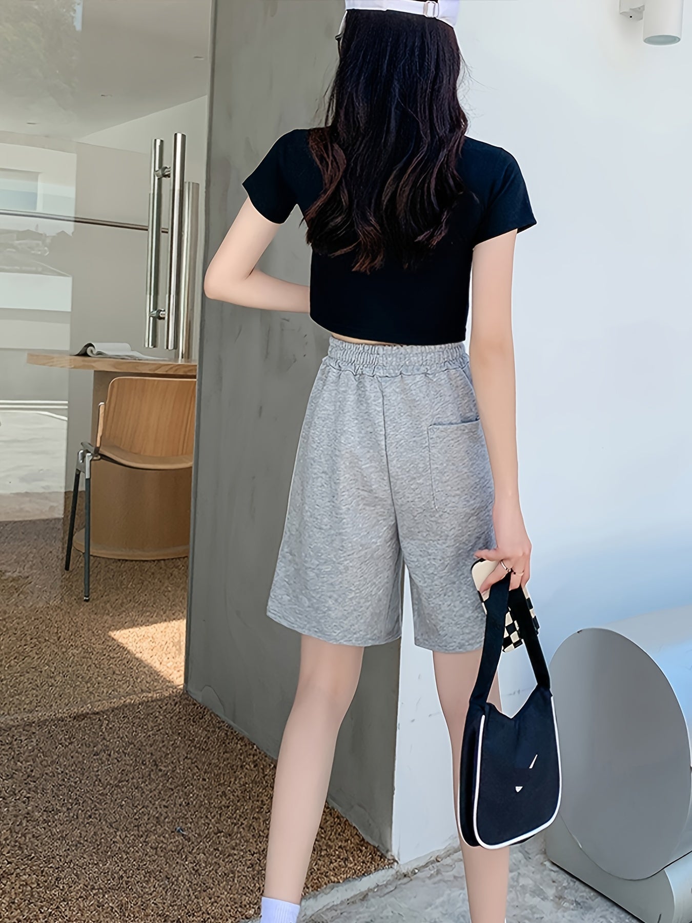 Casual Drawstring Shorts for Women