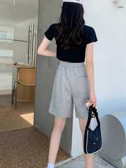 Casual Drawstring Shorts for Women