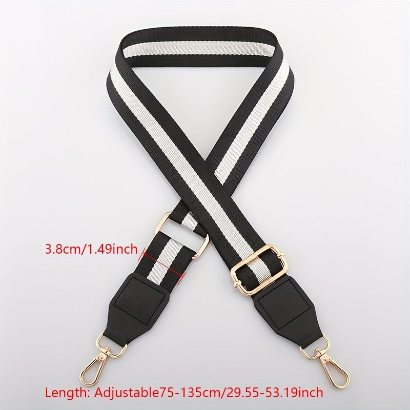 Adjustable Nylon Bag Strap Durable Crossbody Shoulder Strap