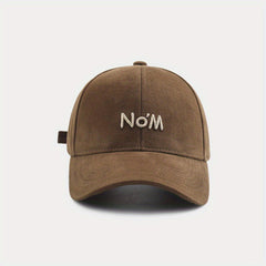 Embroidery Baseball Cap Light Coffee Casual Sun Hat Unisex Dad Hats