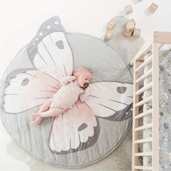 Cute Animal Crawling Blanket for Kids Room Decor