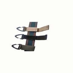 Nylon Webbing Buckle Backpack Hanging Keychain Outdoor Camping