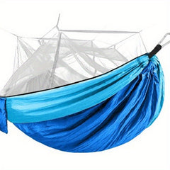Portable Anti-mosquito Hammock w/ 2 Carabiner for Camping