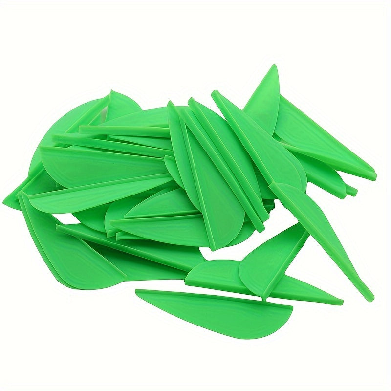 50pcs Plastic Feather Arrow Archery DIY Accessory for Compound Bow