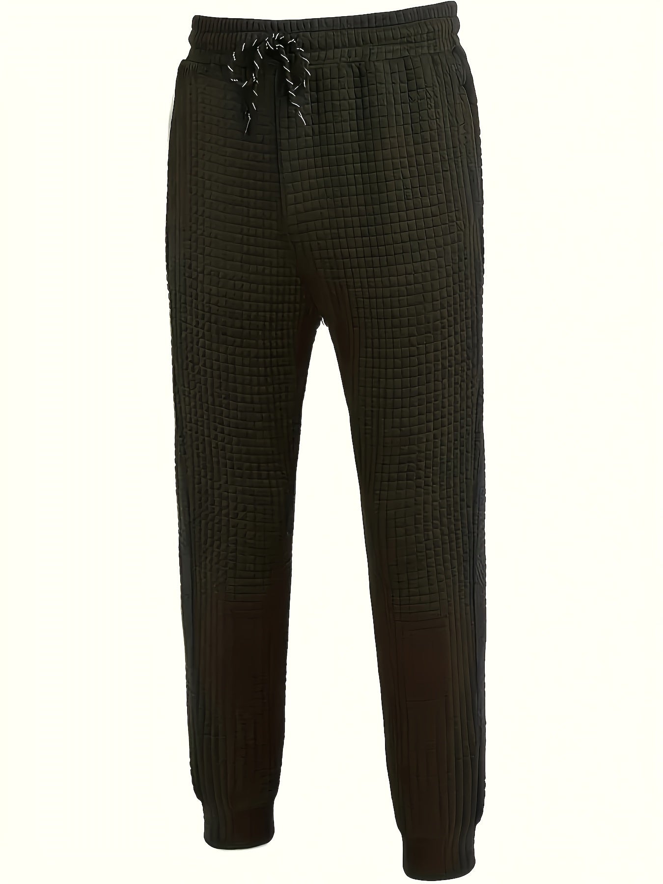 Men's Drawstring Solid Sweatpants Pocket Casual Comfy Jogger Pants