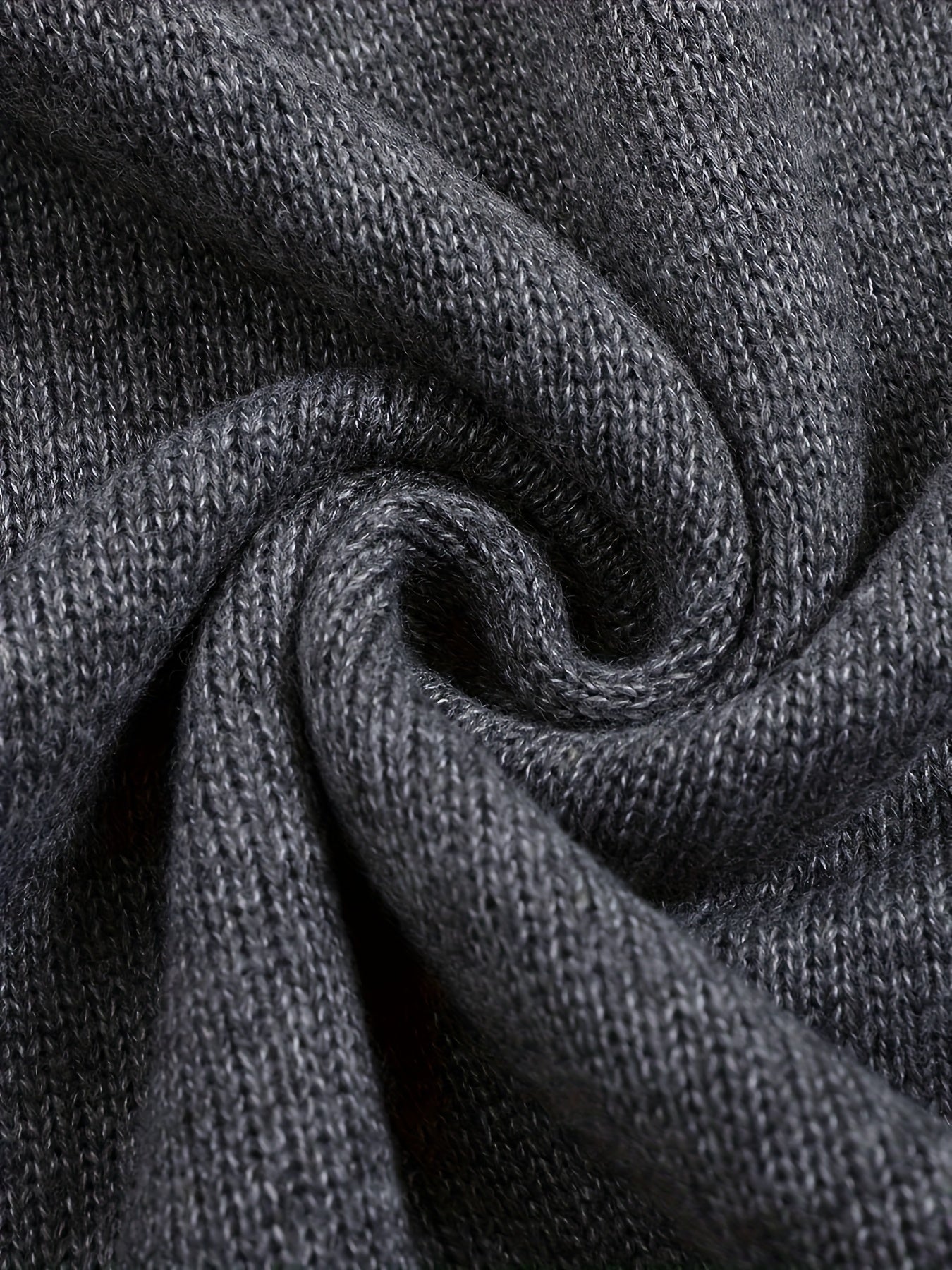 Casual Sweater Women's Plus Solid Long Sleeve Button Lapel Collar