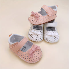 Casual Bowknot Baby Girl Sandals Lightweight Anti Slip Summer Shoes