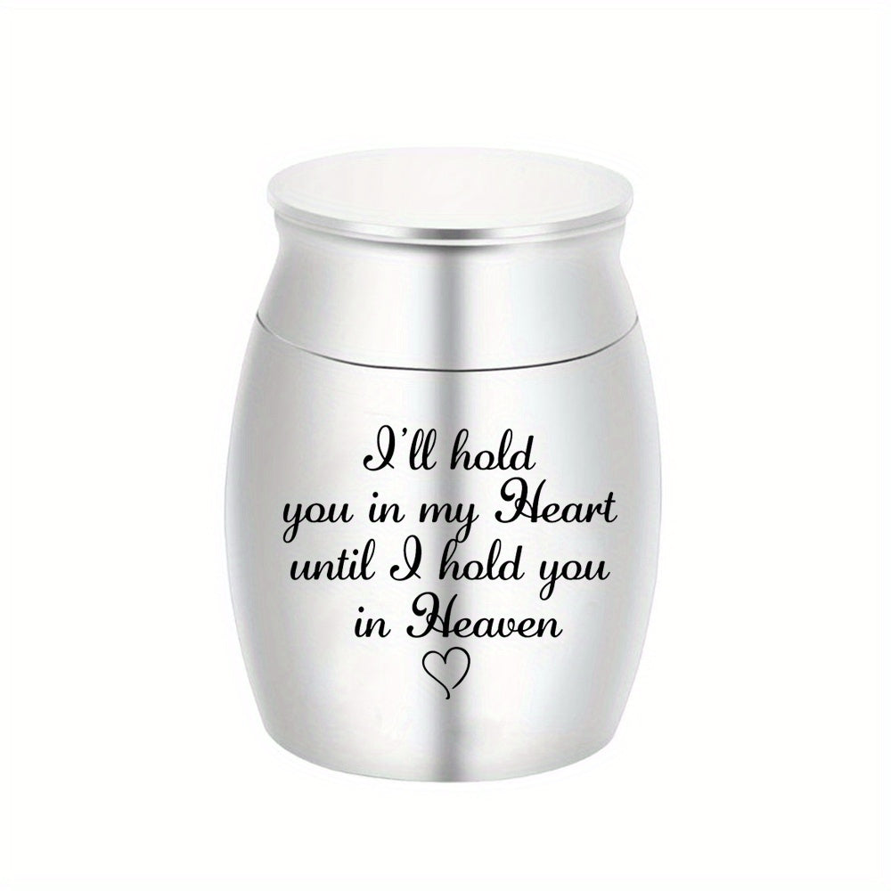 Eternal Memorial Stainless Steel Pet Urn for Dog and Cat Ashes