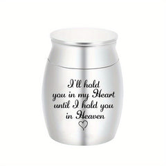Eternal Memorial Stainless Steel Pet Urn for Dog and Cat Ashes