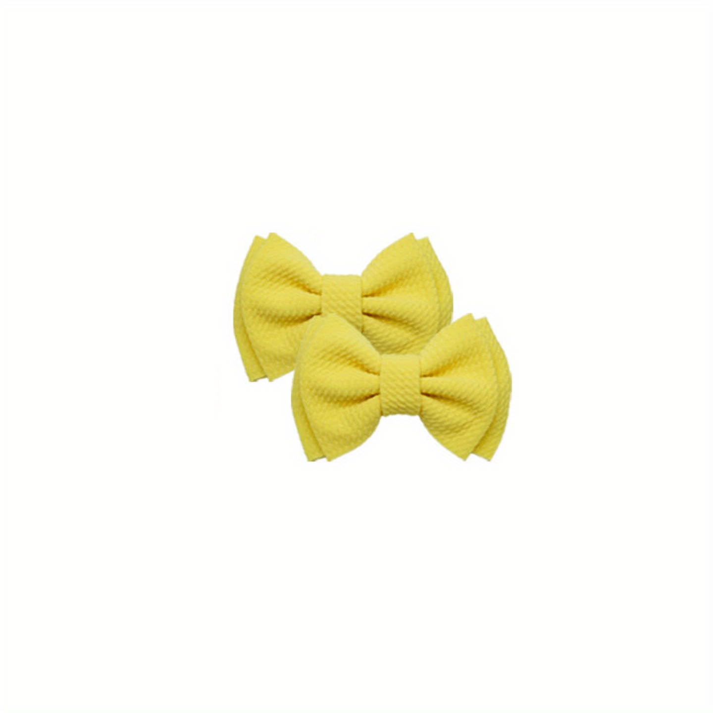 Bowknot Twill Bubble Fabric Double Layer Hairpin Headwear Hair Accessories